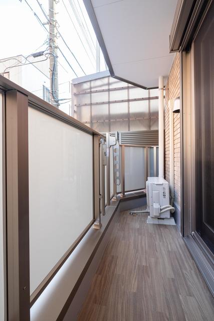 12/24 バルコニー