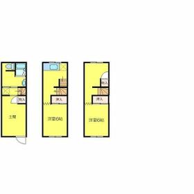 南正雀戸建の間取り