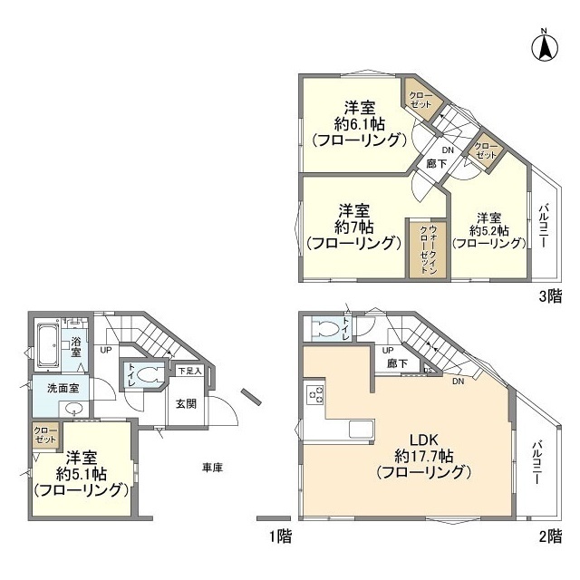 Kolet西川口#02の間取り