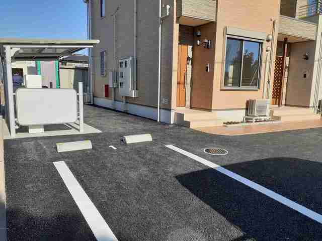 3/12 駐車場