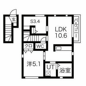 クレスト桜の間取り