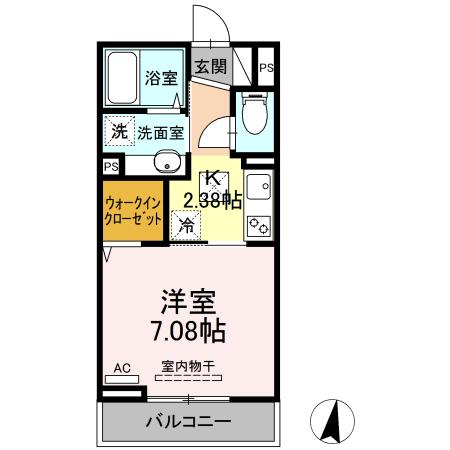セジュール南阿佐ヶ谷1の間取り