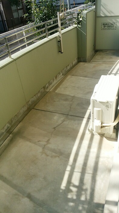 12/20 バルコニー