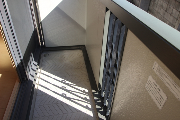 12/14 バルコニー