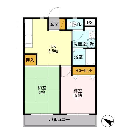 マンションスイの間取り
