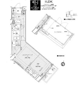 フィールA渋谷の間取り