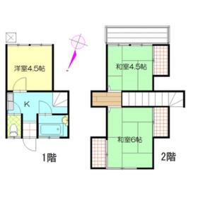 池田荘の間取り