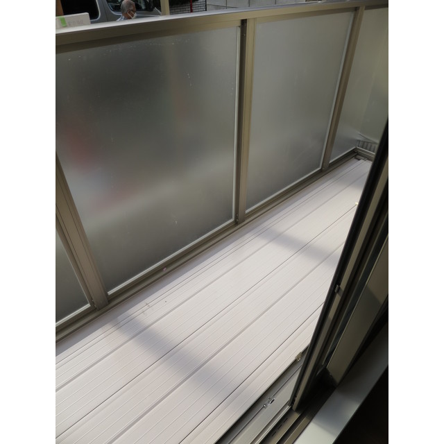 12/25 バルコニー