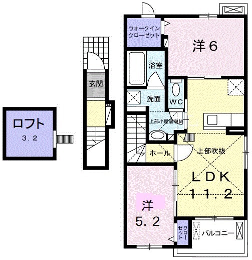 サニーホームⅤの間取り