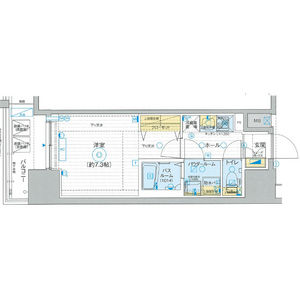 エステムプラザTOKYO RISEの間取り