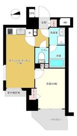 パレステュディオ目黒東の間取り