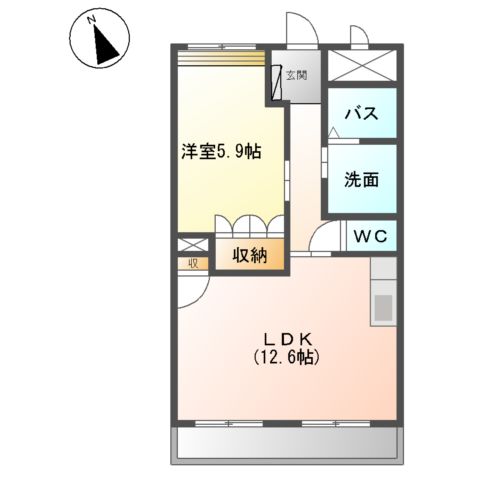 サンシエロの間取り