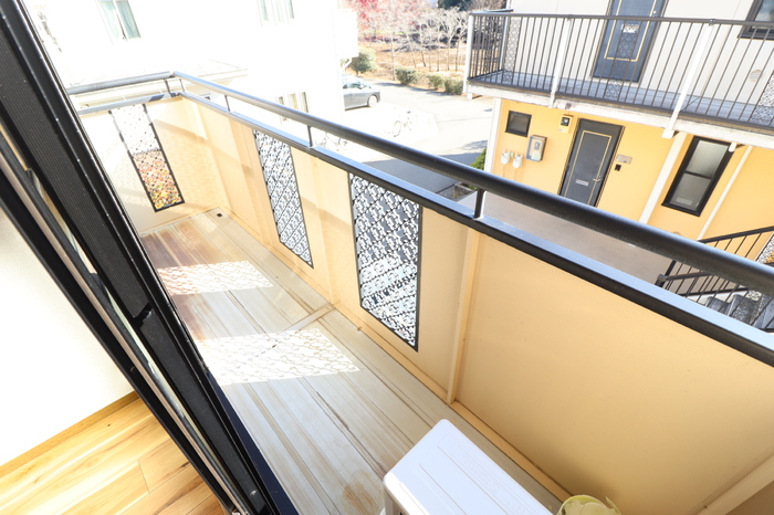 12/18 バルコニー