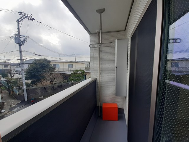 12/25 バルコニー