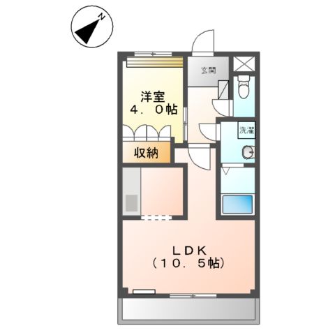 ブルーサンズロックの間取り