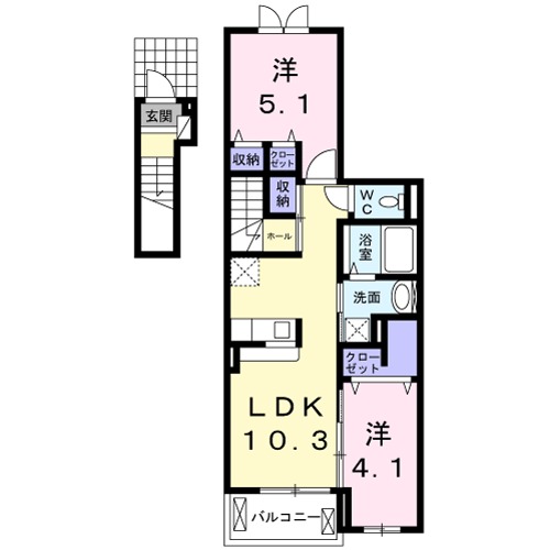 ブローテの間取り