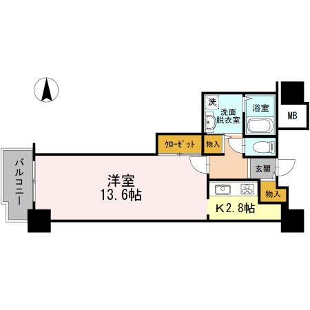 品川シーサイドビュータワー Ⅰの間取り