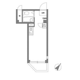 ユースハイム富ヶ谷の間取り