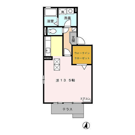ピノーロの間取り