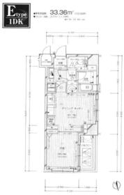 デュオ・スカーラ田原町の間取り
