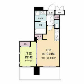 グランシス江坂の間取り