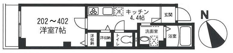 ラ・ミアカーサの間取り