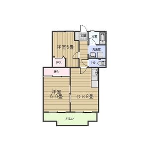 ロイヤルサンコー(A棟)の間取り