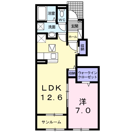 ラゴム コティの間取り