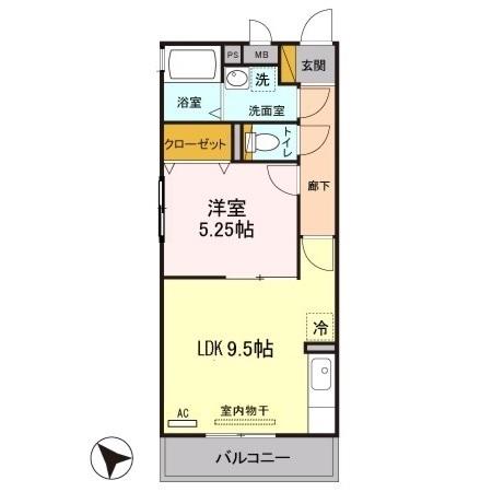 カインドコープ IIの間取り