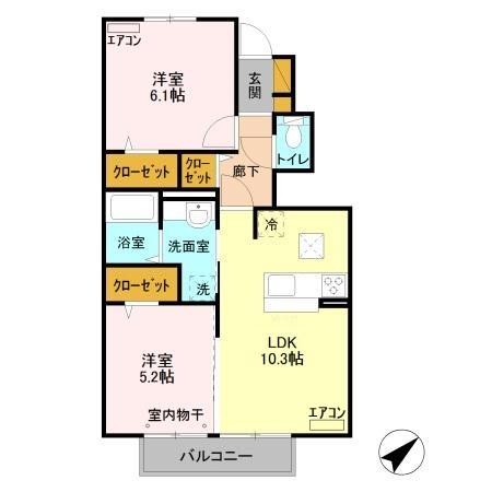 ・さくらの間取り