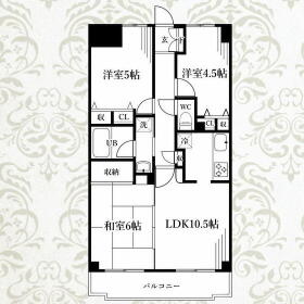 パークコート小金井の間取り