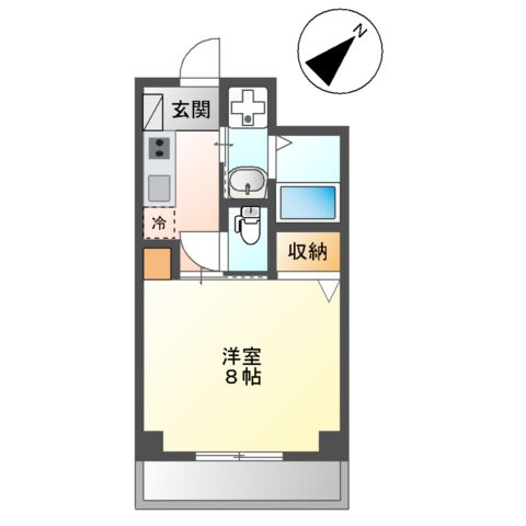 サン コンフォートの間取り