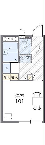 レオパレス愛の間取り