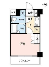 RAGIOS品川の間取り