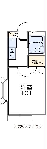 レオパレスグリーンステージ田無の間取り