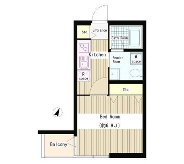 パティオみづほ文京東大前の間取り