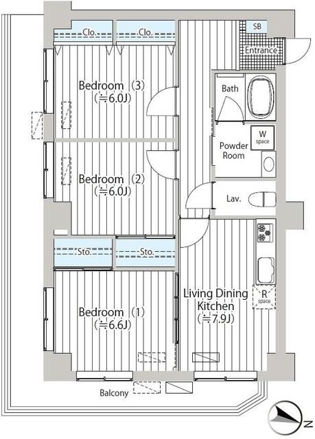NJK MARQUIS KOISHIKAの間取り
