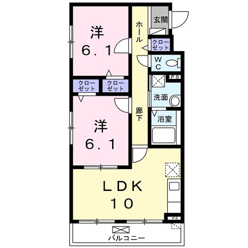 ベルウエストの間取り
