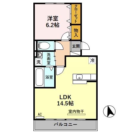 ラフィーネ・DuOの間取り