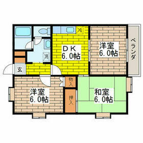 スクウェアーコートの間取り