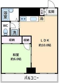 リヴパレスイケヤの間取り
