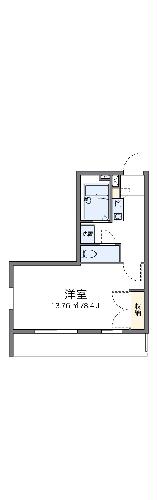 レオパレスシャロームの間取り
