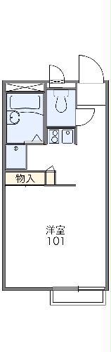 レオパレスAKANEの間取り