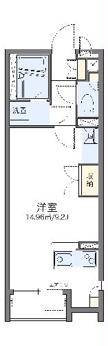 レオネクストK and Aの間取り