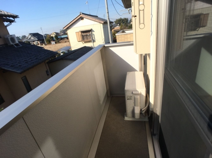 12/21 バルコニー