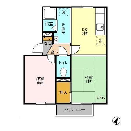 カーサフォンターナの間取り