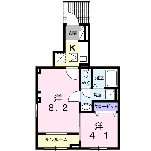 アルコバレーノの間取り