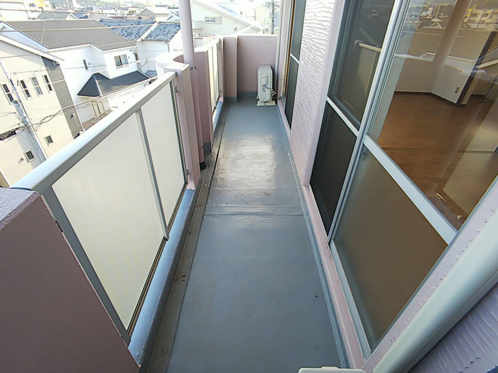 12/18 バルコニー