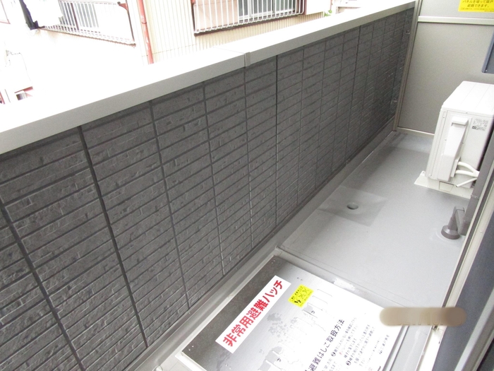 12/20 バルコニー