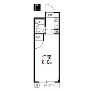コーポR&K2の間取り